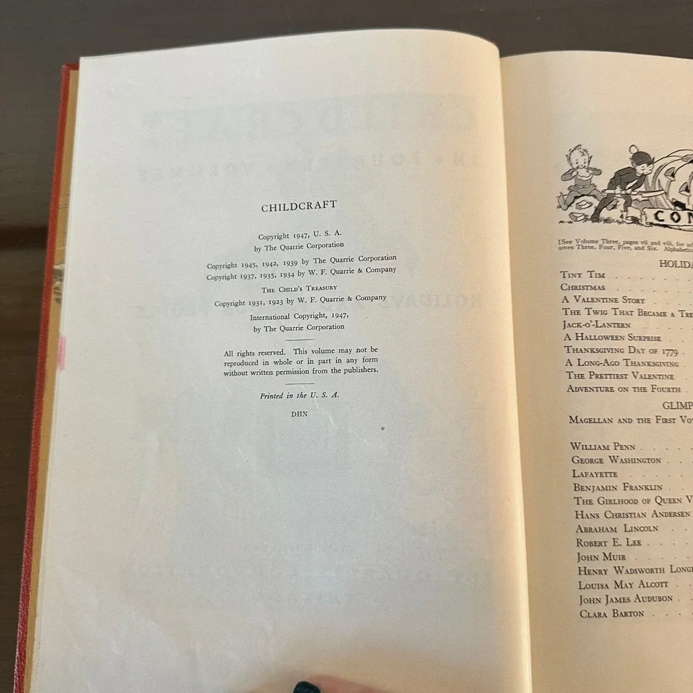Childcraft vintage volume